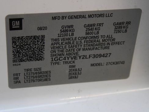 Used 2020 Chevrolet Silverado 3500 High Country w/ Z71 Off-Road Package AWD/4WD image 63