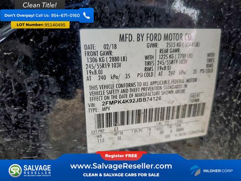 Used 2018 Ford Edge Titanium image 17