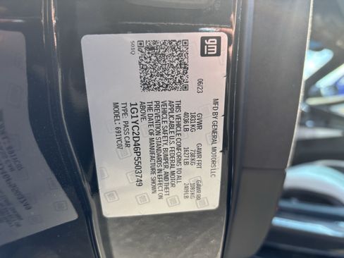 Used 2023 Chevrolet Corvette Stingray Premium Cpe RWD image 34