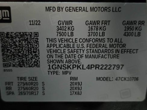 Used 2023 Chevrolet Tahoe Z71 w/ Off-Road Capability Package AWD/4WD image 48