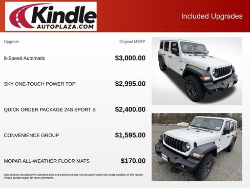 New 2026 Jeep Wrangler Unlimited Sport AWD/4WD image 5