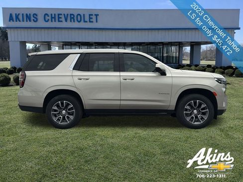 Certified 2023 Chevrolet Tahoe LS w/ Driver Alert Package RWD image 4