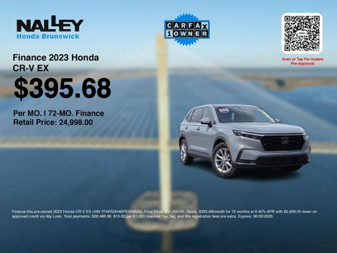 Used 2023 Honda CR-V EX image 3