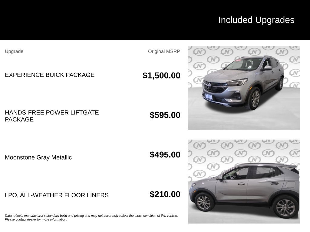Used 2023 Buick Encore GX Essence w/ Experience Buick Package AWD/4WD image 3
