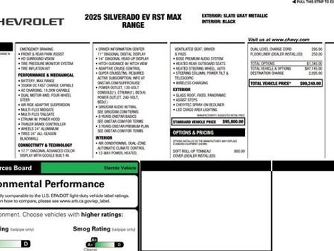 Used 2025 Chevrolet Silverado EV RST AWD/4WD image 3