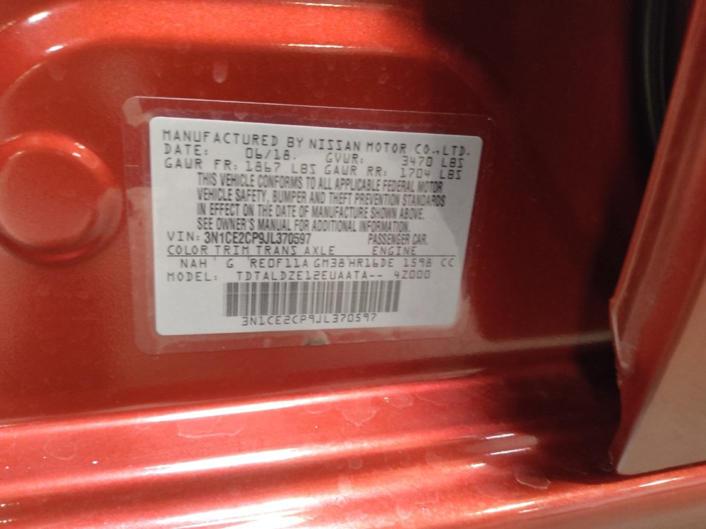 Used 2018 Nissan Versa Note SV FWD image 33