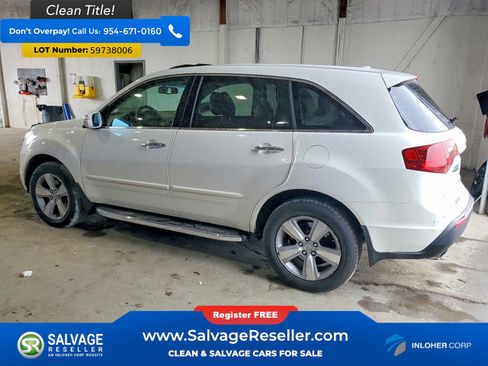 Used 2010 Acura MDX w/ Technology Package AWD/4WD image 3