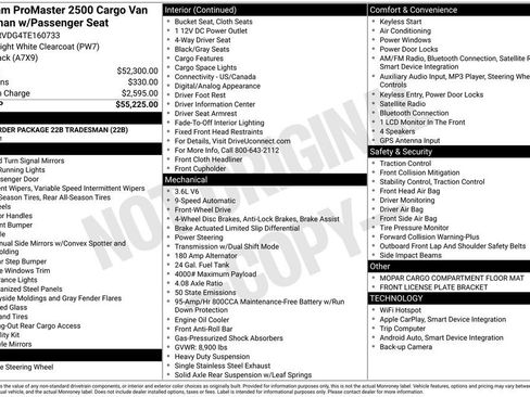 New 2026 RAM ProMaster 2500 FWD image 2