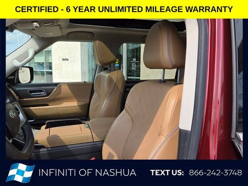 Certified 2025 INFINITI QX80 Luxe w/ Cargo Package AWD/4WD image 7