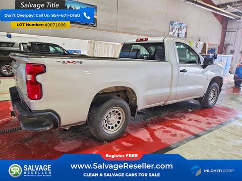 Used 2021 Chevrolet Silverado 1500 W/T w/ WT Value Package AWD/4WD image 4