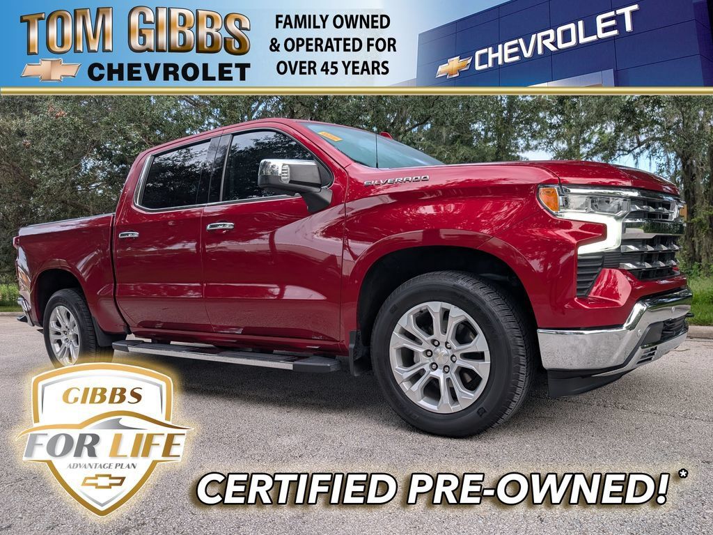 Used 2024 Chevrolet Silverado 1500 LTZ w/ LTZ Premium Package RWD image 1