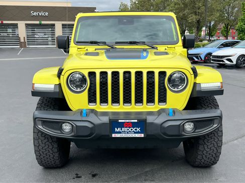 Used 2023 Jeep Wrangler Unlimited Rubicon 4xe w/ Safety Group AWD/4WD image 3