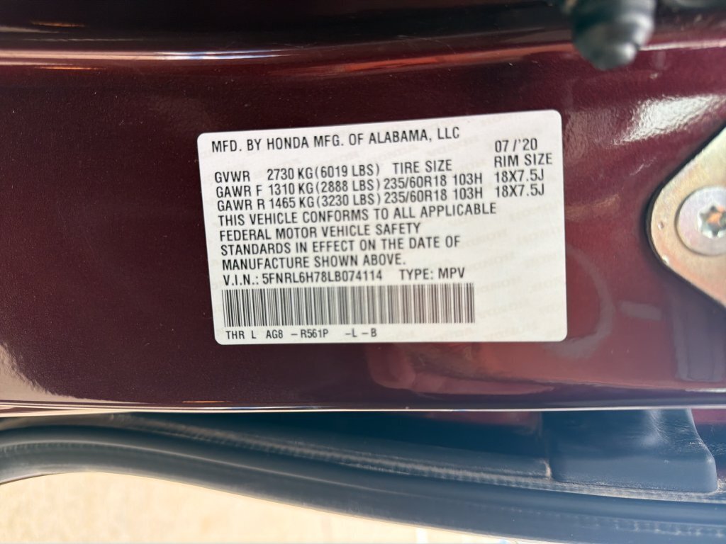 Used 2020 Honda Odyssey EX-L image 29