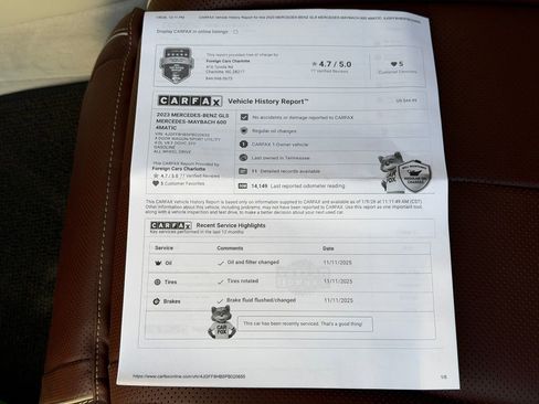 Used 2023 Mercedes-Benz Maybach GLS 600 4MATIC image 49