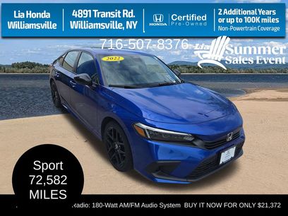 Certified 2022 Honda Civic Sport