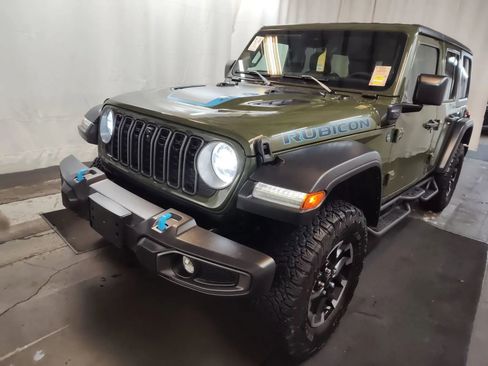 Used 2024 Jeep Wrangler Unlimited Rubicon 4xe w/ Technology Group image 1