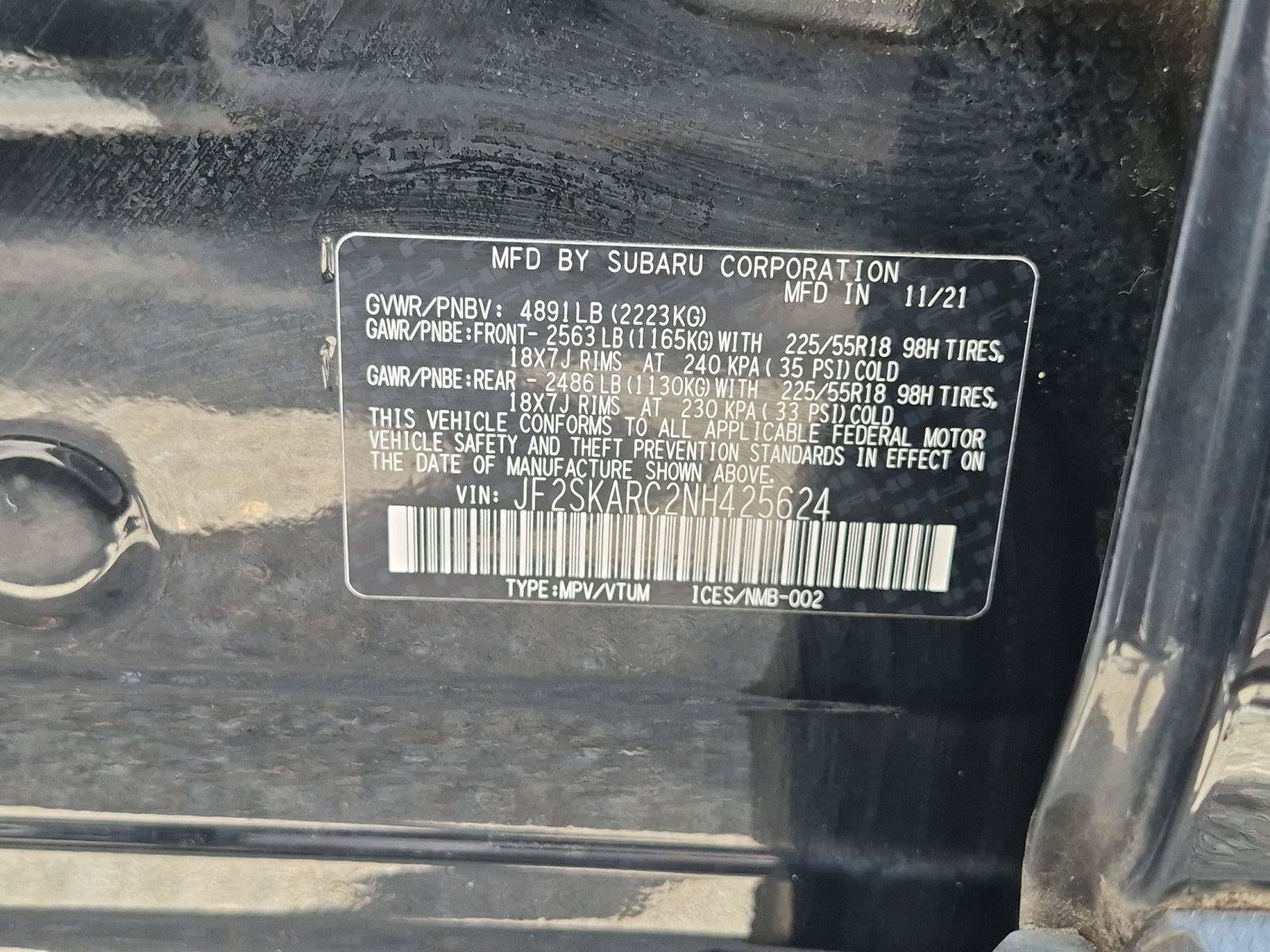 Used 2022 Subaru Forester Touring w/ Popular Package #2 AWD/4WD image 33