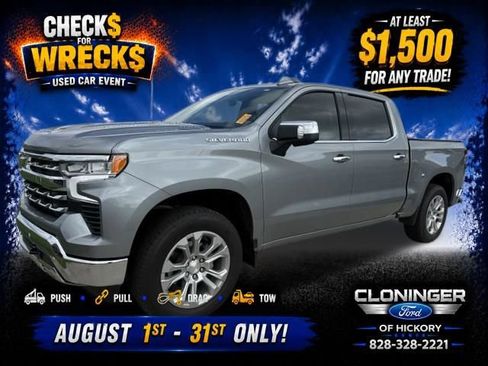 Used 2025 Chevrolet Silverado 1500 LTZ w/ LTZ Premium Package AWD/4WD image 1