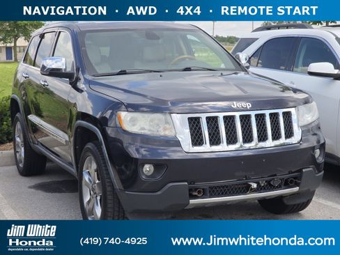 Used 2011 Jeep Grand Cherokee Overland w/ Mopar Chrome Edition Group AWD/4WD image 1