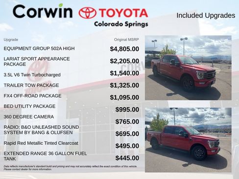 Used 2023 Ford F150 Lariat w/ Equipment Group 502A High AWD/4WD image 8