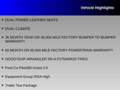 Used 2023 Ford F150 Lariat w/ Equipment Group 502A High AWD/4WD image 16