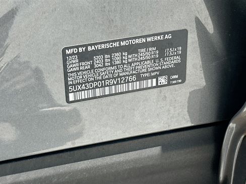 Used 2024 BMW X3 sDrive30i w/ Convenience Package RWD image 34