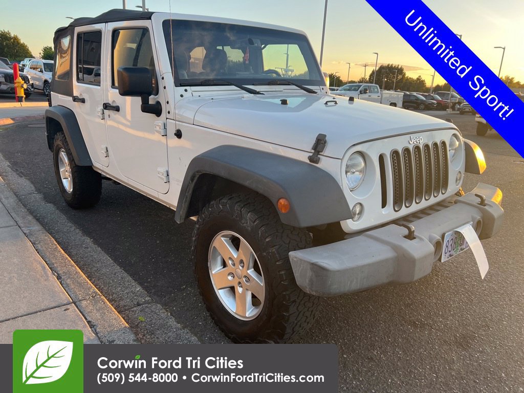 Used 2014 Jeep Wrangler Unlimited Sport w/ Quick Order Package 24S AWD/4WD image 1