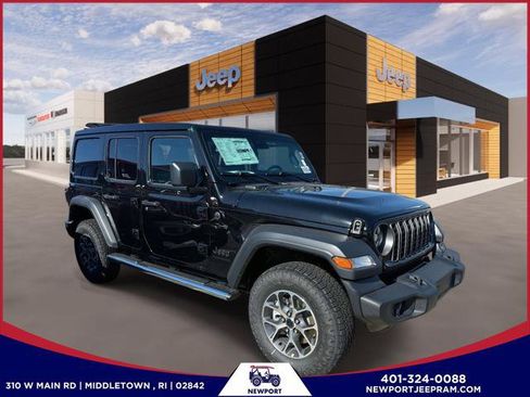 Certified 2024 Jeep Wrangler Unlimited Sport AWD/4WD image 1