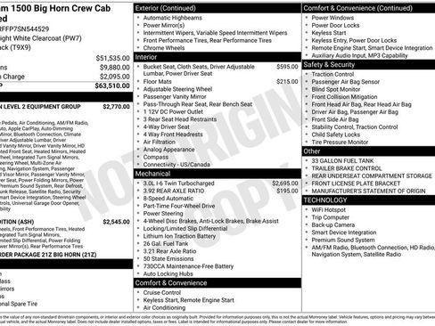 Used 2025 RAM 1500 Big Horn AWD/4WD image 40