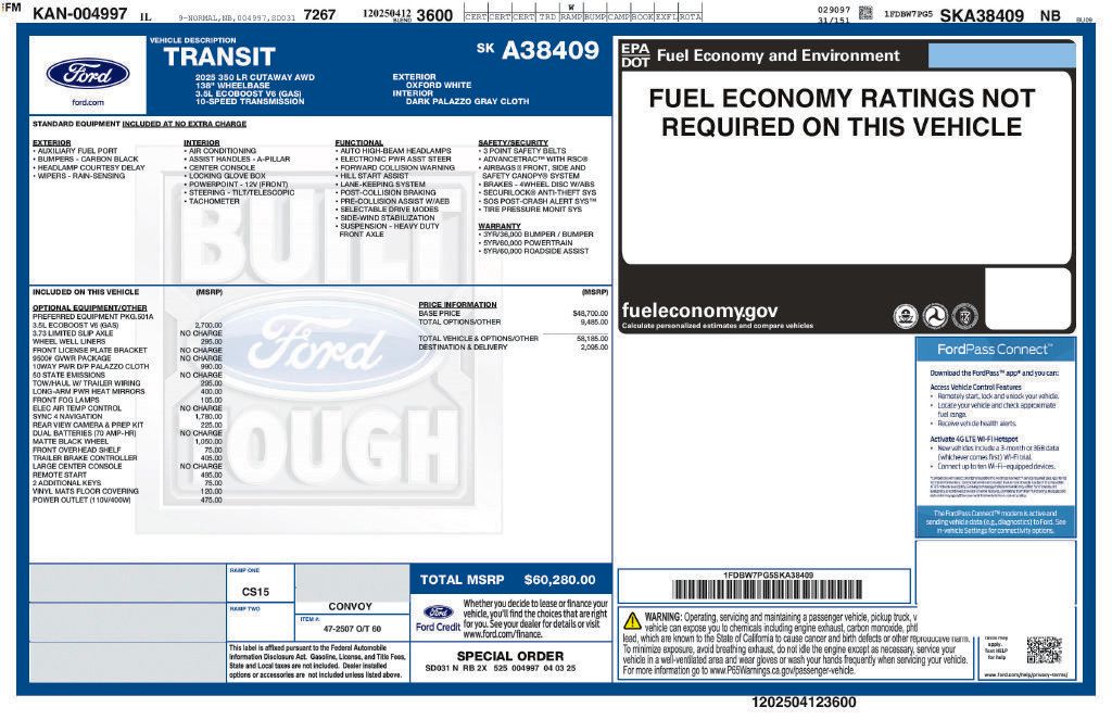 Used 2025 Ford Transit 350 AWD image 3
