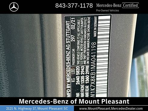 Certified 2021 Mercedes-Benz AMG GT 63 S image 33