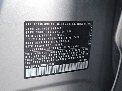 Used 2021 Volkswagen Tiguan S image 34