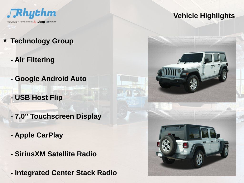 Used 2021 Jeep Wrangler Unlimited Sport AWD/4WD image 17