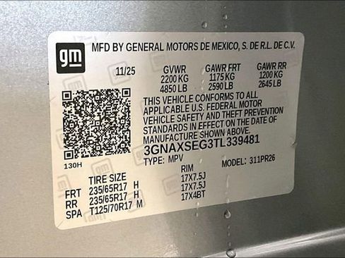 New 2026 Chevrolet Equinox ACTIV w/ Convenience Package III AWD/4WD image 13
