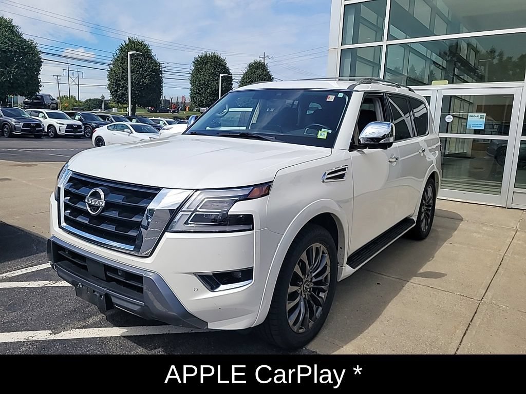 Used 2023 Nissan Armada Platinum w/ Captain's Chairs Package AWD/4WD image 9