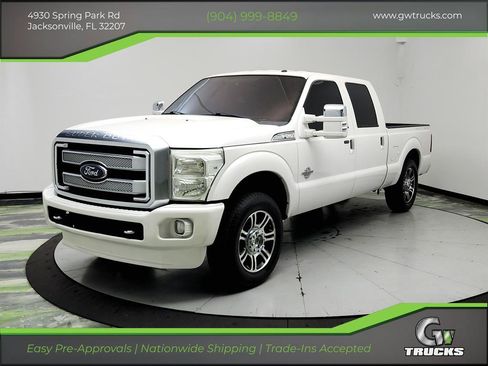 Used 2015 Ford F250 Platinum w/ FX4 Off-Road Package AWD/4WD image 1