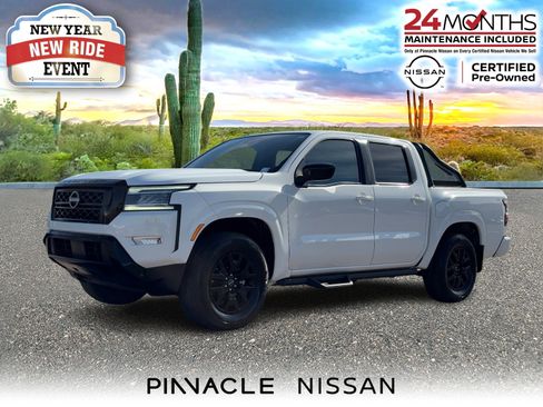 Certified 2023 Nissan Frontier SV w/ Midnight Edition Package image 1