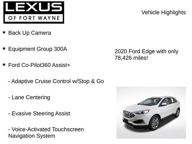 Used 2020 Ford Edge Titanium AWD/4WD image 7