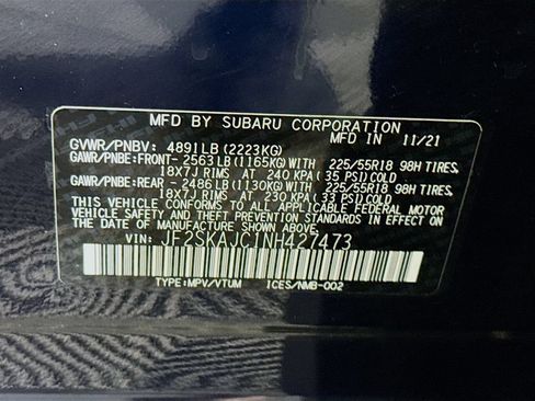 Certified 2022 Subaru Forester Sport AWD/4WD image 38