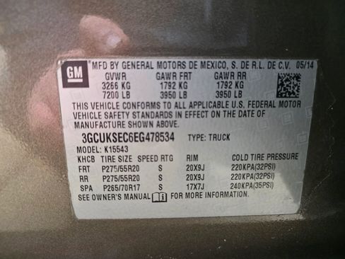 Used 2014 Chevrolet Silverado 1500 LTZ Z71 w/ LTZ Plus Package image 30