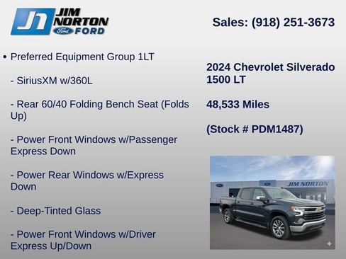 Used 2024 Chevrolet Silverado 1500 LT AWD/4WD image 11