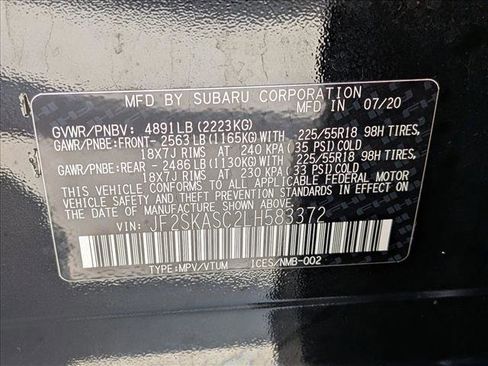 Used 2020 Subaru Forester Limited w/ Popular Package #3 AWD/4WD image 23