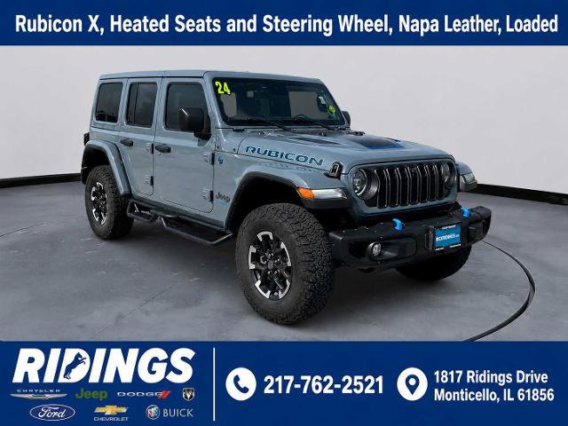 Used 2024 Jeep Wrangler Unlimited Rubicon 4xe AWD/4WD image 1