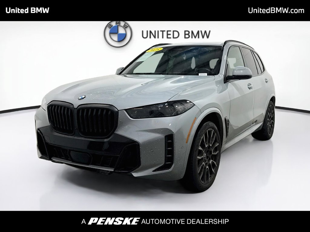 Certified 2025 BMW X5 sDrive40i w/ M Sport Package RWD image 1