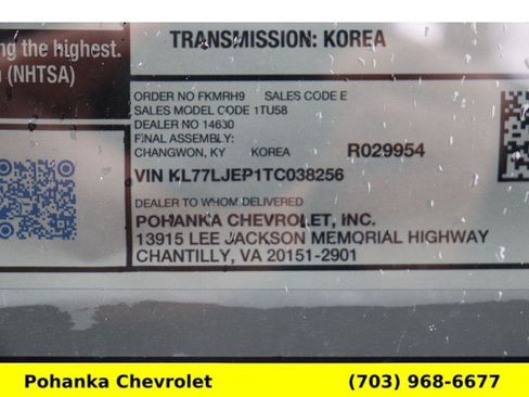 New 2026 Chevrolet Trax RS w/ Sunroof Package image 33