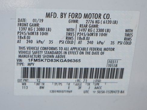 Used 2019 Ford Explorer XLT w/ Equipment Group 201A image 43