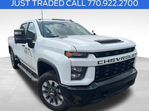 Used 2022 Chevrolet Silverado 2500 Custom w/ Custom Value Package AWD/4WD image 1