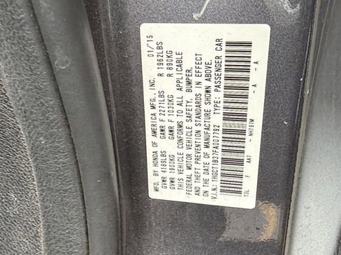 Used 2015 Honda Accord LX-S image 6