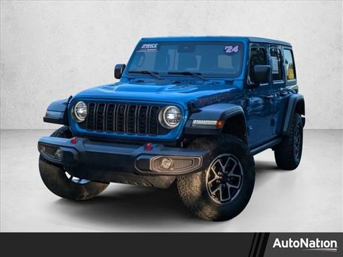 Used 2024 Jeep Wrangler Unlimited Rubicon w/ Technology Group image 1