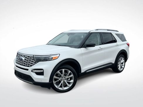 Certified 2023 Ford Explorer Platinum w/ Technology Package AWD/4WD image 1